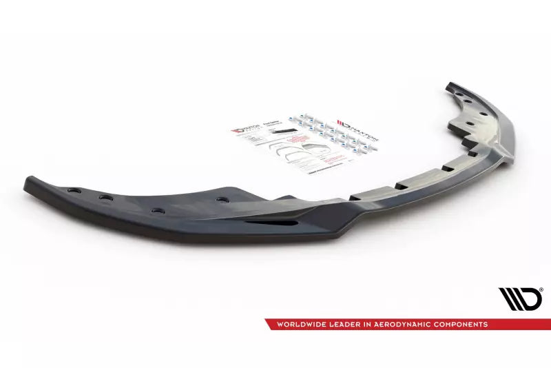 Maxton Design Frontlippe V.3 für BMW 4er M-Paket / M440i G22 / G23 Hochglanz schwarz – Ansicht 4