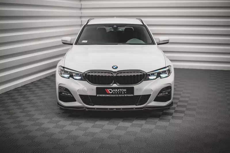 Maxton Design Frontlippe V.5 für BMW 3er G20 / G21 M Paket Hochglanz schwarz – Ansicht 2