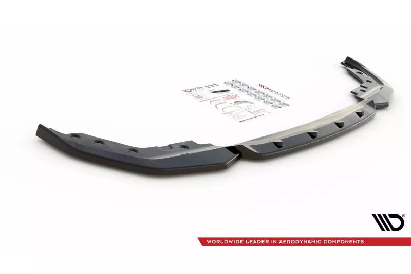 Maxton Design Frontlippe V.5 für BMW 3er G20 / G21 M Paket Hochglanz schwarz – Ansicht 3