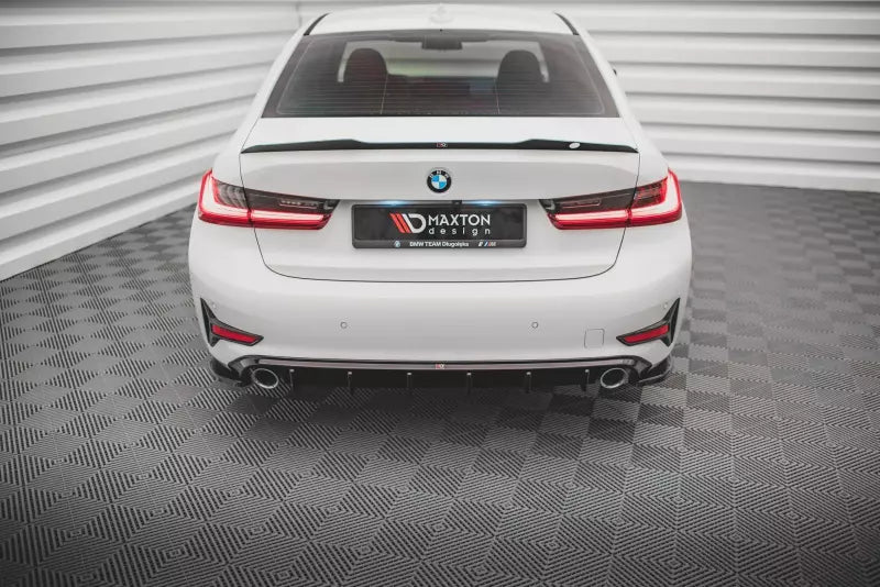 Maxton Design Diffusor Flaps für BMW 3er G20 / G21 Hochglanz schwarz – Ansicht 3
