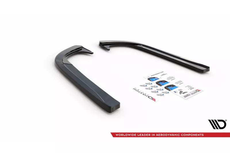 Maxton Design Diffusor Flaps für Skoda Octavia 3 III 5E Facelift Hochglanz schwarz – Ansicht 4