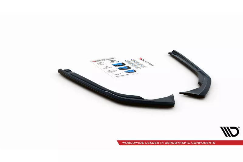 Maxton Design Diffusor Flaps für VW Arteon R-Line Facelift Hochglanz schwarz – Ansicht 3
