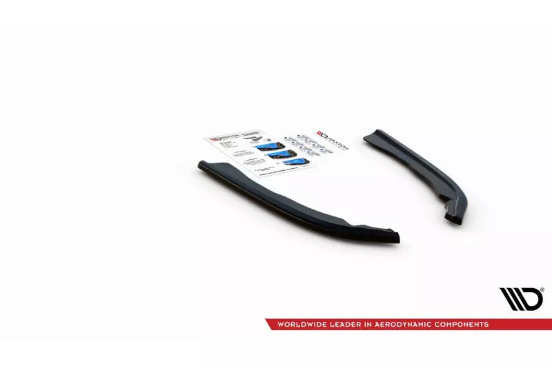 Maxton Design Diffusor Flaps V.1 für BMW 4er G22 M Paket Hochglanz schwarz – Ansicht 3