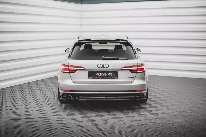 Maxton Design Heckdiffusor V.2 für Audi A4 B9 S-Line Hochglanz schwarz – Ansicht 2