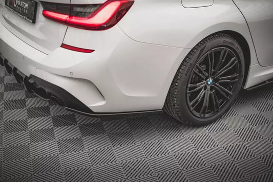 Maxton Design Diffusor Flaps V.2 für BMW 3er G20 / G21 M Paket Hochglanz schwarz – Ansicht 1