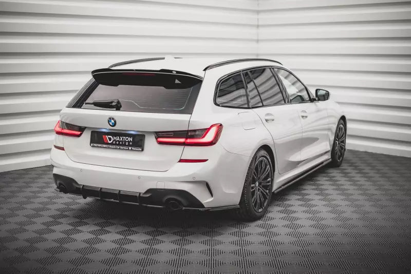 Maxton Design Diffusor Flaps V.2 für BMW 3er G20 / G21 M Paket Hochglanz schwarz – Ansicht 2