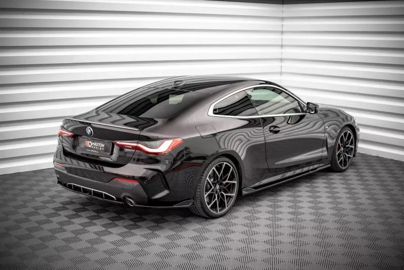 Maxton Design Diffusor Flaps V.2 für BMW 4er G22 M Paket Hochglanz schwarz – Ansicht 2
