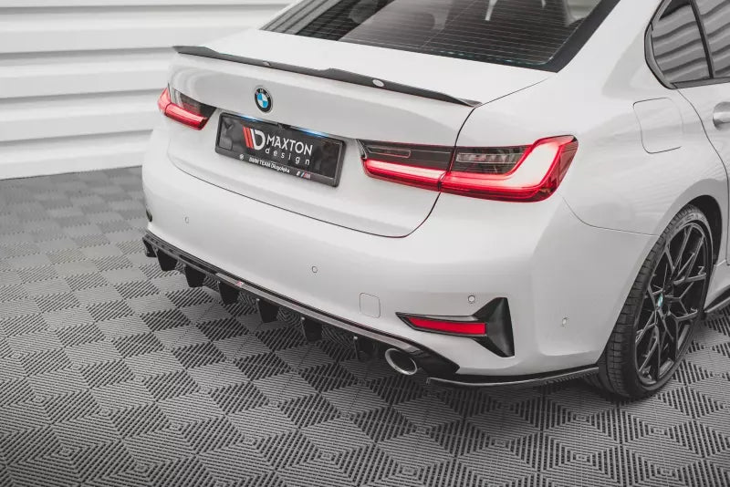 Maxton Design Heckdiffusor für BMW 3er G20 / G21 Standard (2018-2022) Hochglanz schwarz – Ansicht 1