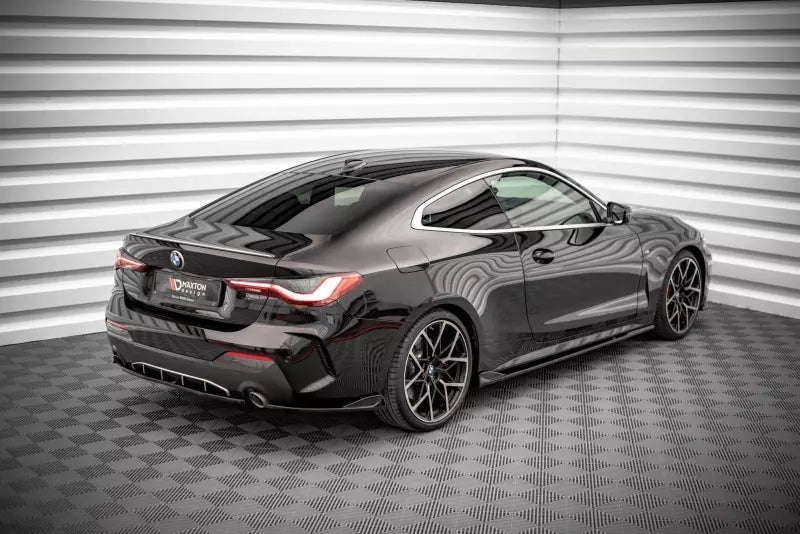 Maxton Design Heckdiffusor für BMW 4er G22 M Paket Hochglanz schwarz – Ansicht 2