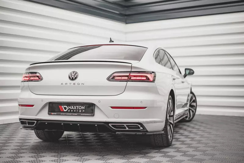 Maxton Design Heckdiffusor für VW Arteon R-Line Facelift Hochglanz schwarz – Ansicht 1