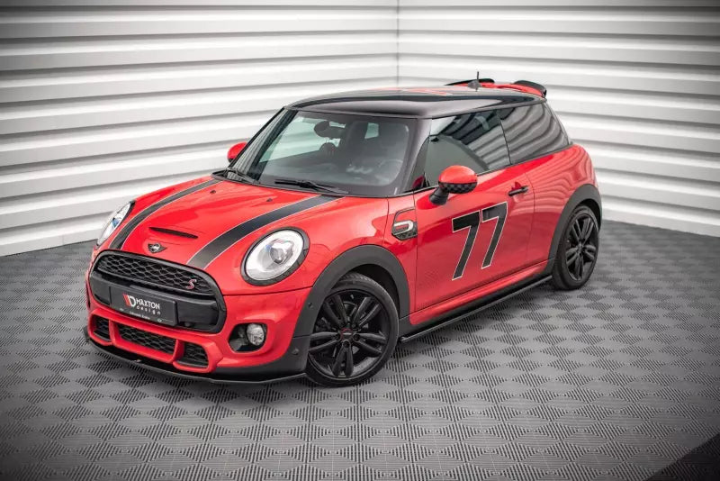 Maxton Design Seitenschweller (Paar) für Mini Cooper S John Cooper Works F56 Hochglanz schwarz – Ansicht 2