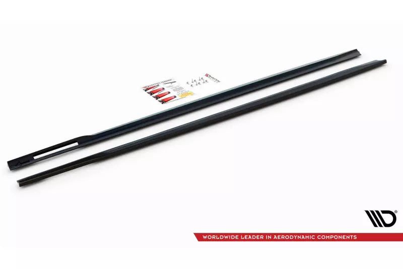 Maxton Design Seitenschweller (Paar) für V.1 für BMW 4er G22 / G23 M-Paket (2020-2026) Hochglanz schwarz – Ansicht 4