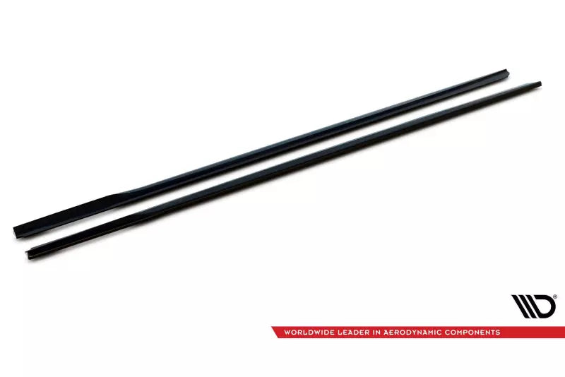 Maxton Design Seitenschweller (Paar) für V.2 für BMW 3er G20 / G21 M Paket Hochglanz schwarz – Ansicht 3