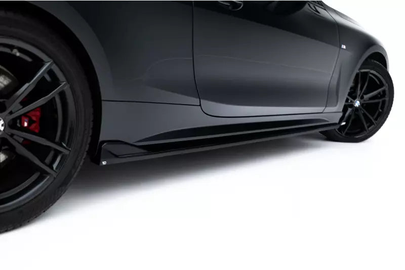 Maxton Design Seitenschweller (Paar) für V.2 für BMW 4er G22 M Paket Hochglanz schwarz – Ansicht 2