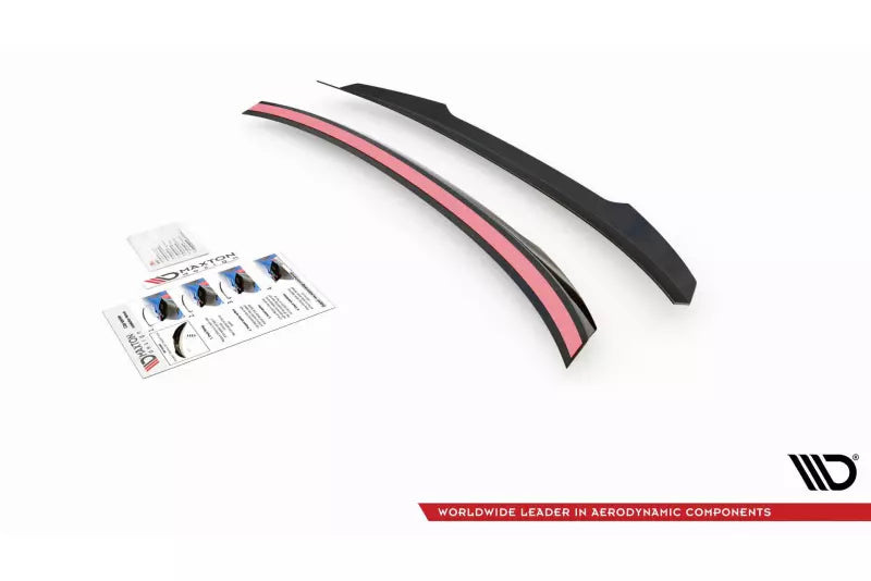 Maxton Design Heckspoiler Lippe für Peugeot 508 II Sedan Hochglanz schwarz – Ansicht 3
