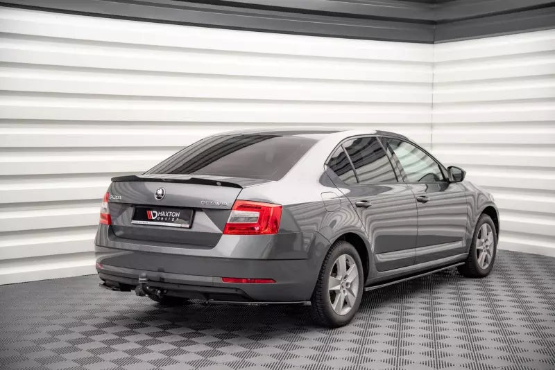 Maxton Design Heckspoiler Lippe für Skoda Octavia 3 III 5E Facelift Hochglanz schwarz – Ansicht 2