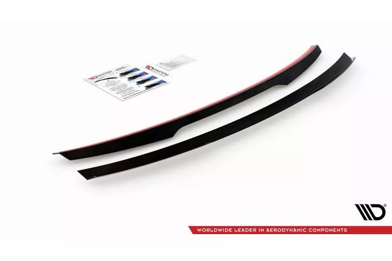 Maxton Design Heckspoiler Lippe für Skoda Octavia 3 III 5E Facelift Hochglanz schwarz – Ansicht 3