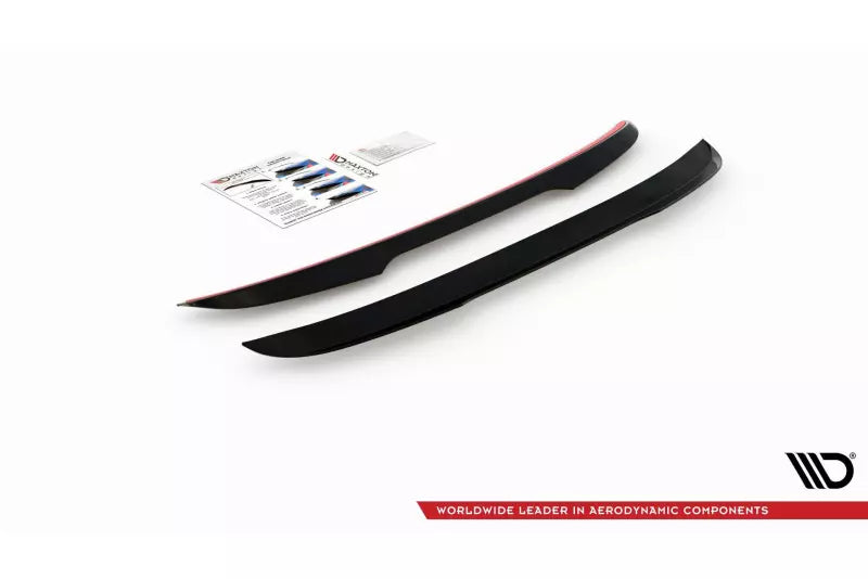 Maxton Design Heckspoiler Lippe für Volvo V90 II Hochglanz schwarz – Ansicht 3