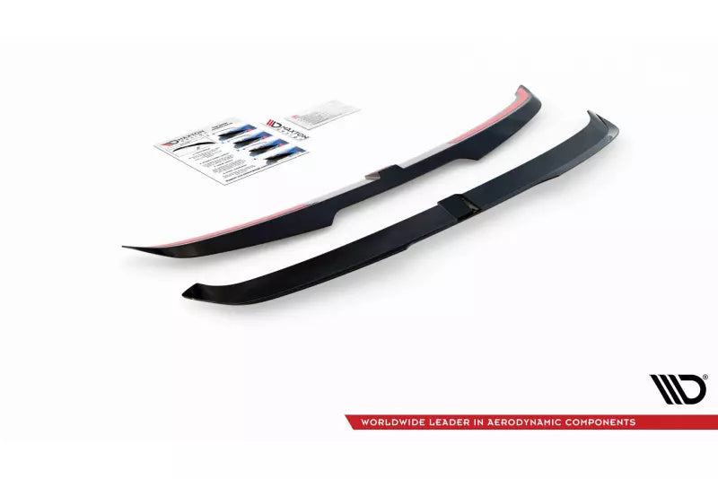 Maxton Design Heckspoiler Lippe V.2 für Audi S3 / A3 S-Line 8Y Hochglanz schwarz – Ansicht 4