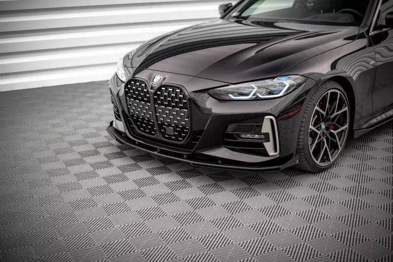 Maxton Design Street Pro Diffusor Flaps für BMW 4er G22 M Paket Hochglanz schwarz – Ansicht 2
