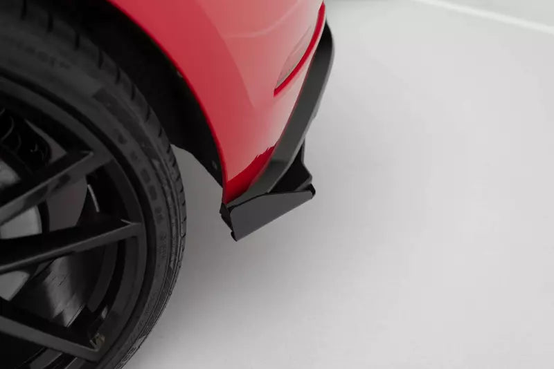 Maxton Design Street Pro Heckdiffusor Flaps für VW Golf 7 R-Line / R Facelift Hochglanz schwarz – Ansicht 4