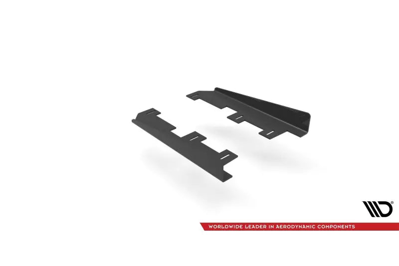 Maxton Design Street Pro Schweller Flaps für BMW 4er G22 M Paket Hochglanz schwarz – Ansicht 2