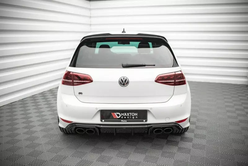 Maxton Design Heckdiffusor V.2 für VW Golf 7 R / R-Line (2012-2016) Hochglanz schwarz – Ansicht 4