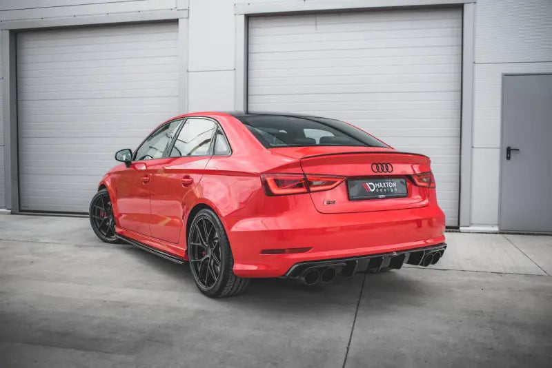 Maxton Design Heckdiffusor für Audi S3 8V Sedan Hochglanz schwarz – Ansicht 3