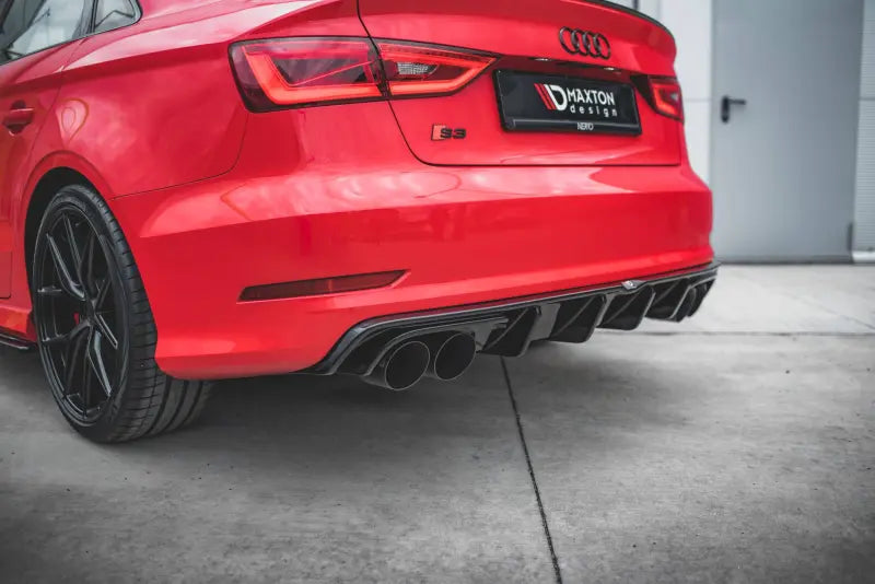 Maxton Design Heckdiffusor für Audi S3 8V Sedan Hochglanz schwarz – Ansicht 4