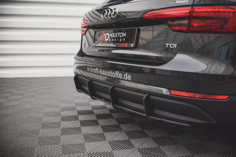 Maxton Design Street Pro Heckdiffusor für Audi A4 Avant B9 Schwarz – Ansicht 2