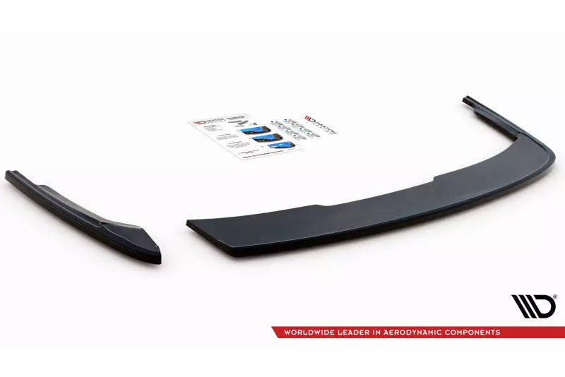 Maxton Design Heckdiffusor für Audi A4 Avant B9 Hochglanz schwarz – Ansicht 4