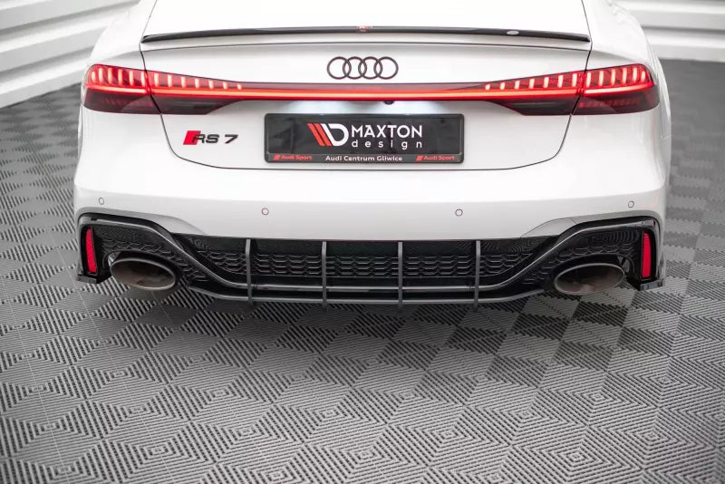 Maxton Design Street Pro Heckdiffusor für Audi RS7 C8 / RS6 C8 Schwarz – Ansicht 1