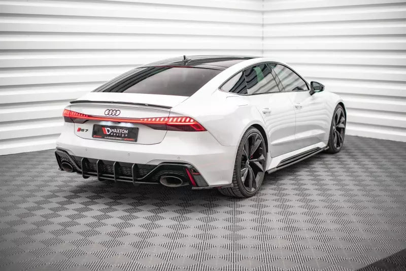 Maxton Design Street Pro Heckdiffusor für Audi RS7 C8 / RS6 C8 Schwarz – Ansicht 3