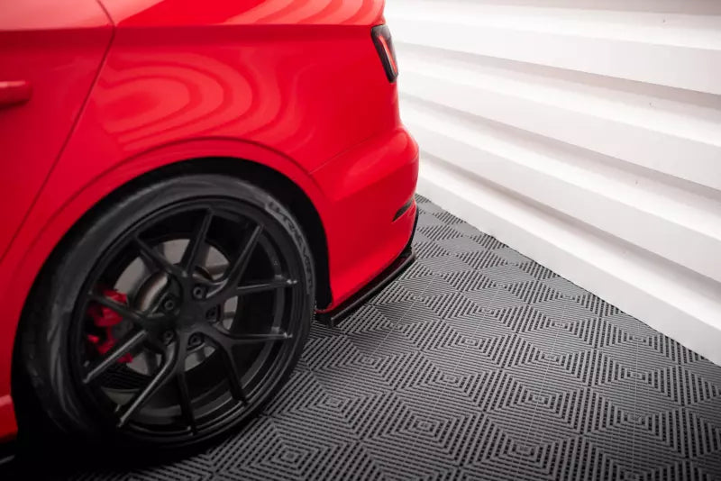 Maxton Design Diffusor Flaps für Audi S3 Sedan 8V Hochglanz schwarz – Ansicht 3