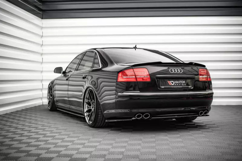 Maxton Design Heckspoiler Lippe für Audi S8 D3 Hochglanz schwarz – Ansicht 2