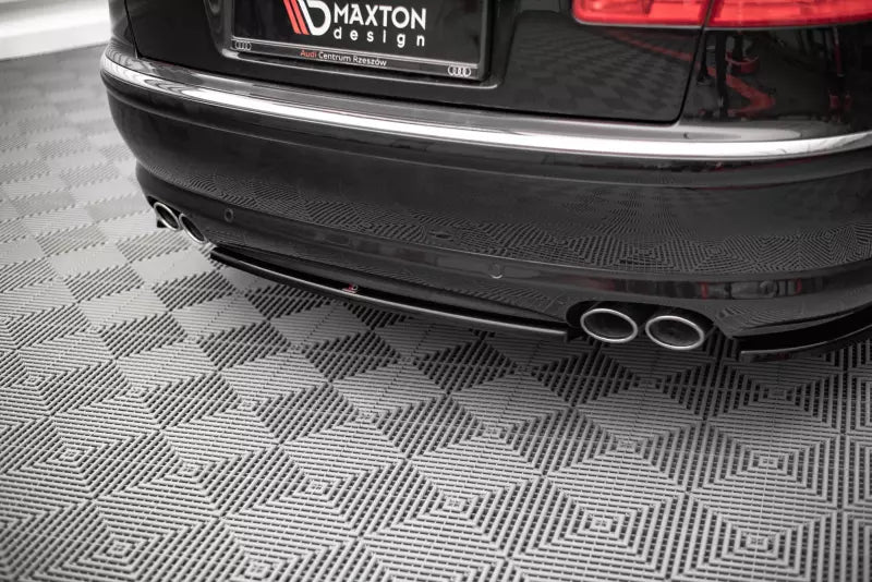 Maxton Design Heckdiffusor für Audi S8 D3 Facelift Hochglanz schwarz – Ansicht 1