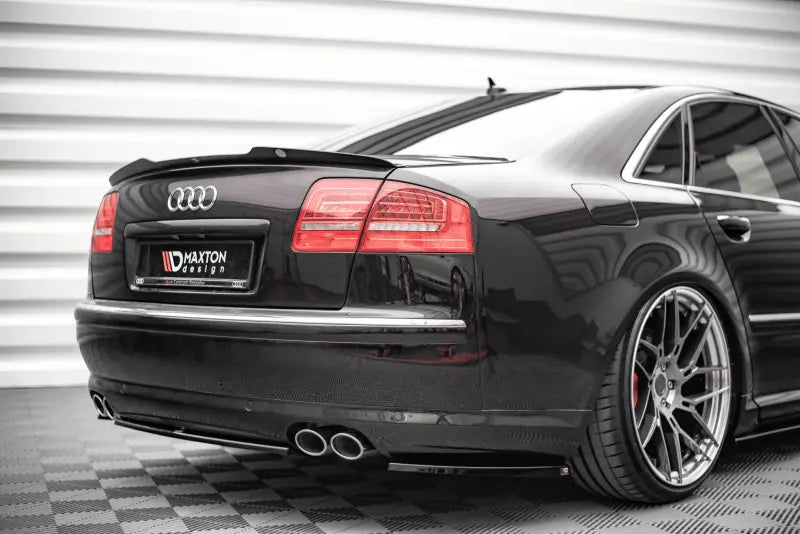 Maxton Design Diffusor Flaps für Audi S8 D3 Facelift Hochglanz schwarz – Ansicht 1