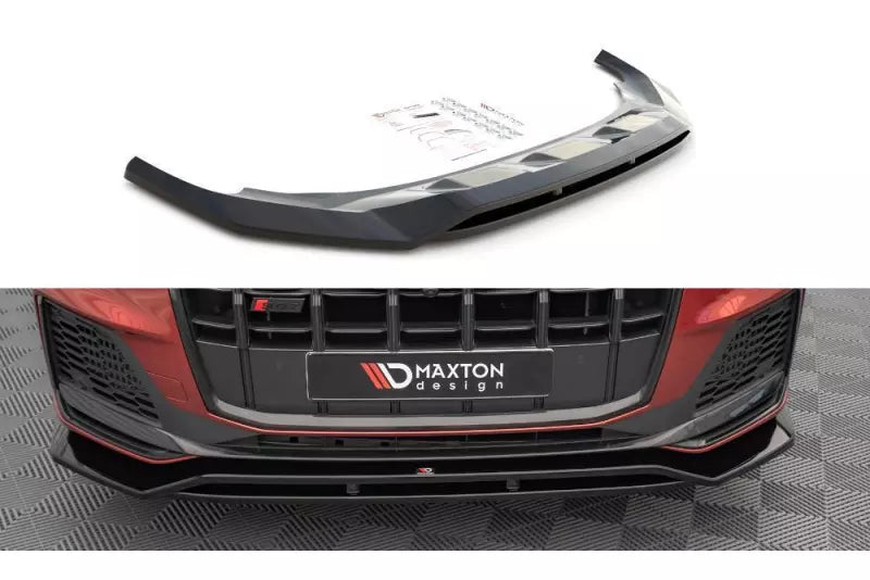 Maxton Design Frontlippe für Audi SQ7 /Q7 S-Line Facelift (4M) Hochglanz schwarz – Ansicht 2