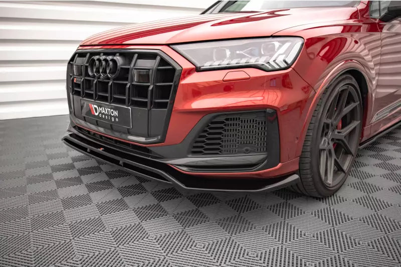 Maxton Design Frontlippe für Audi SQ7 /Q7 S-Line Facelift (4M) Hochglanz schwarz – Ansicht 3