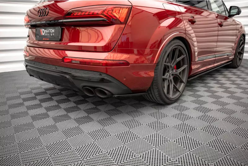 Maxton Design Diffusor Flaps für Audi SQ7 /Q7 S-Line Facelift Hochglanz schwarz – Ansicht 1