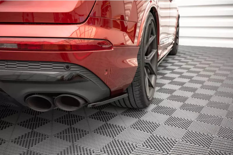 Maxton Design Diffusor Flaps für Audi SQ7 /Q7 S-Line Facelift Hochglanz schwarz – Ansicht 2