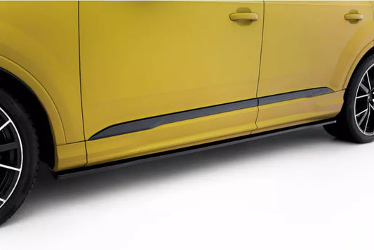 Maxton Design Seitenschweller (Paar) für für Audi SQ7 /Q7 S-Line Facelift Hochglanz schwarz – Ansicht 1