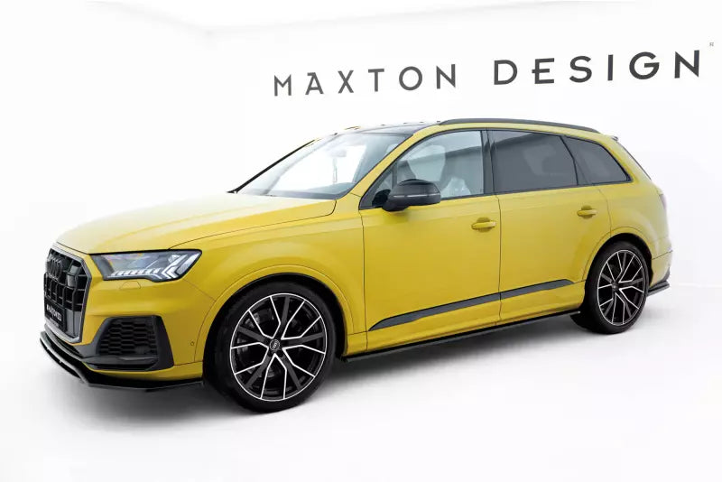 Maxton Design Seitenschweller (Paar) für für Audi SQ7 /Q7 S-Line Facelift Hochglanz schwarz – Ansicht 2