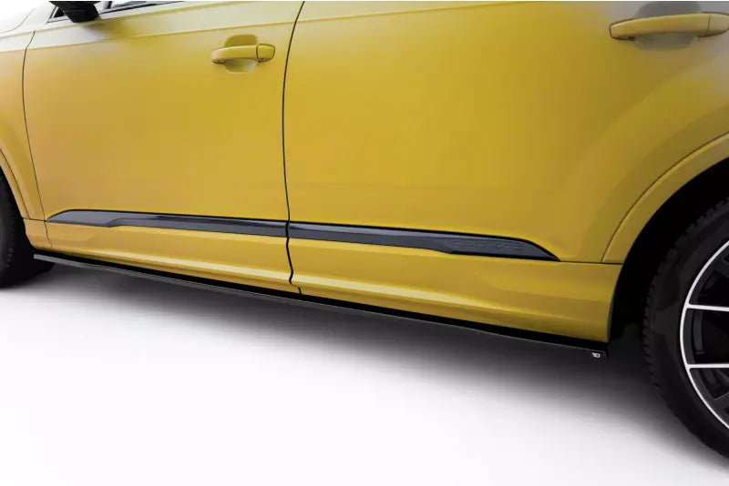 Maxton Design Seitenschweller (Paar) für für Audi SQ7 /Q7 S-Line Facelift Hochglanz schwarz – Ansicht 3
