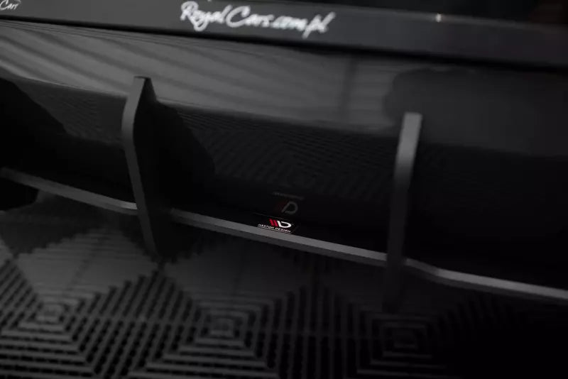Maxton Design Street Pro Heckdiffusor V.3 für BMW M140i schwarz matt – Ansicht 3