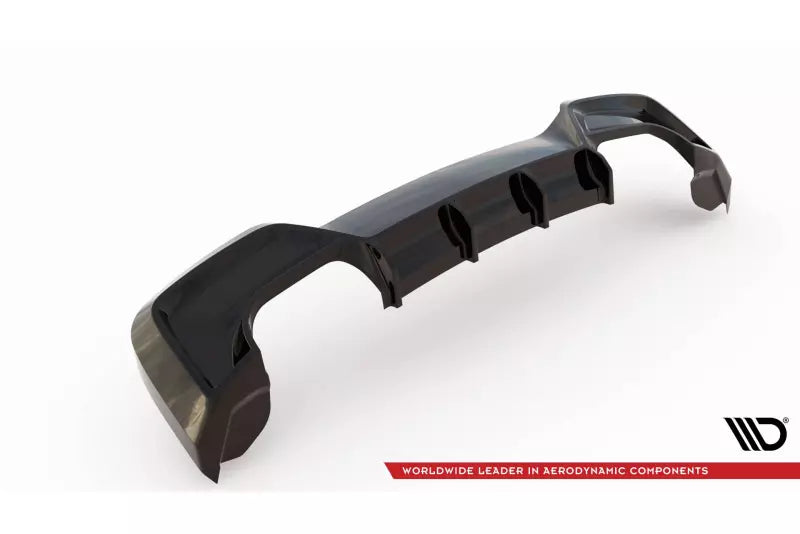 Maxton Design Heckdiffusor V.2 für BMW F20 M-Paket / M135i Hochglanz schwarz – Ansicht 3