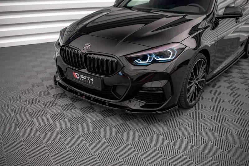 Maxton Design Frontlippe V.1 für BMW 2 Gran Coupe M-Paket F44 Hochglanz schwarz – Ansicht 1