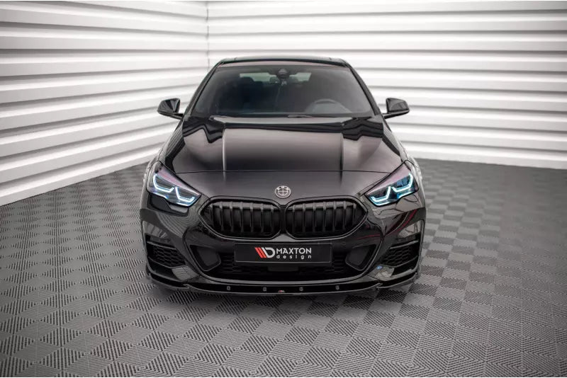 Maxton Design Frontlippe V.1 für BMW 2 Gran Coupe M-Paket F44 Hochglanz schwarz – Ansicht 2