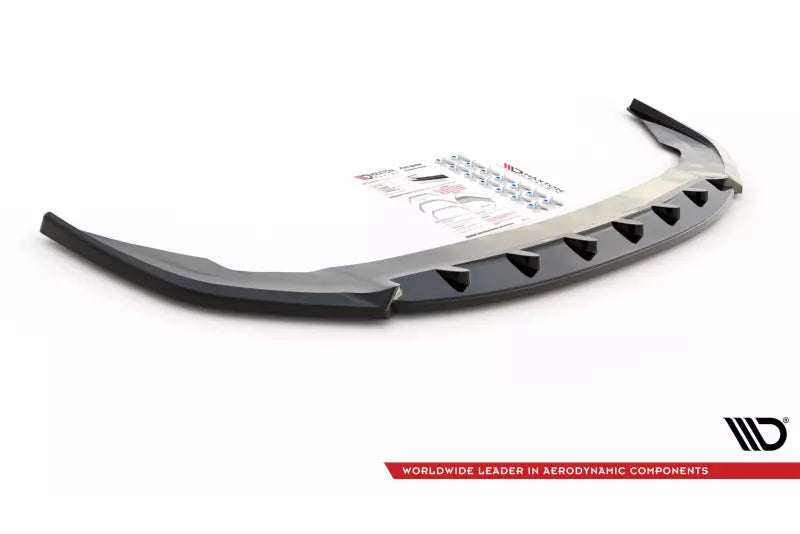 Maxton Design Frontlippe V.2 für BMW 2 Gran Coupe M-Paket F44 Hochglanz schwarz – Ansicht 3