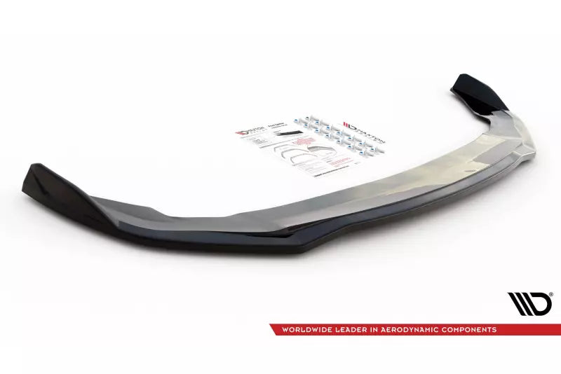 Maxton Design Frontlippe V.3 für BMW 2 Gran Coupe M-Paket F44 Hochglanz schwarz – Ansicht 3